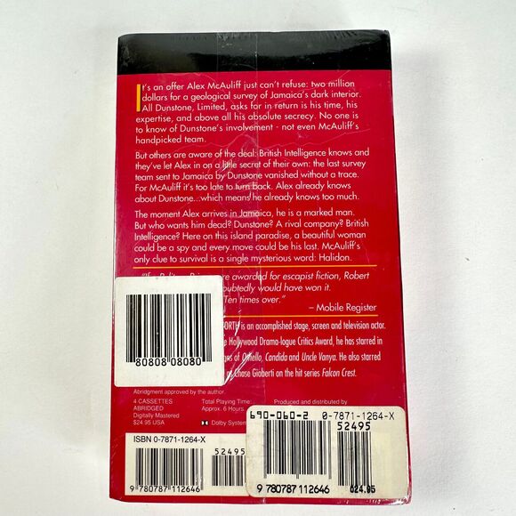 Cry of the Halidon by Robert Ludlum Audio Book 4 Cassette Tapes New Sealed - Picture 4 of 5